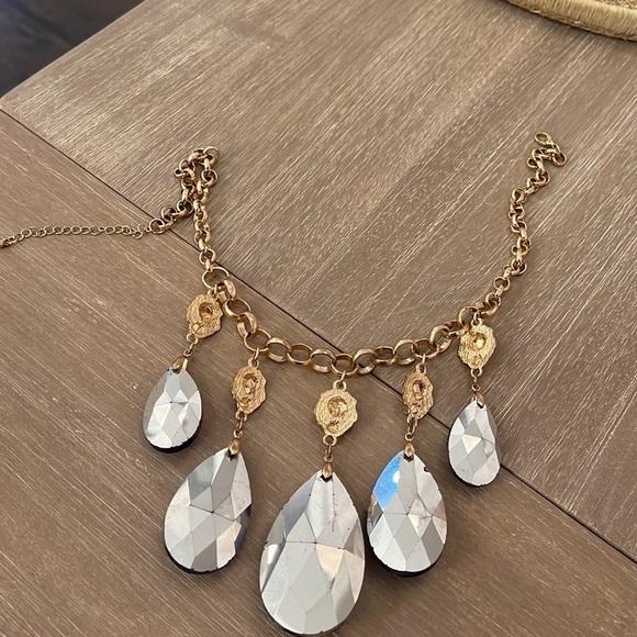 Blue large stone necklace - Picture 15 of 17